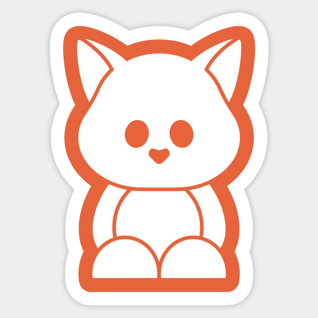 Cat Icon Sticker by ExtraMedium